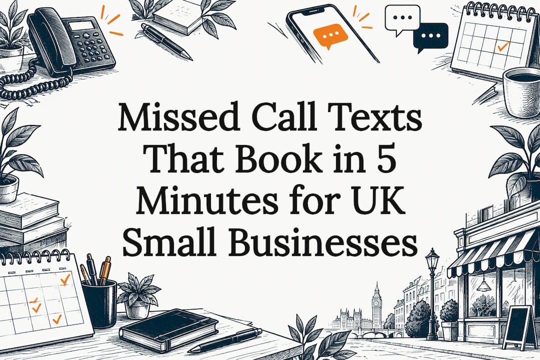 Missed Call Texts That Book in 5 Minutes for UK Small Businesses